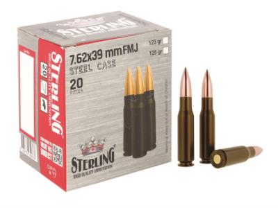 Sterling Rifle Cartridges 7.62×39 mm 