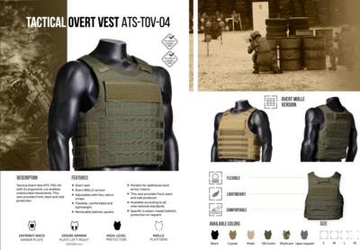BALLISTIC VEST ATS-TOV-04